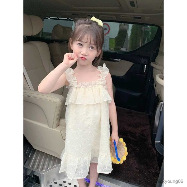 girl's dresses summer girls beige sleeveless dress cute mesh tank beach for solid ruffles princess party girl clothing r230607, Red;yellow
girl's dresses summer girls beige sleeveless dress cute mesh tank beach for solid ruffles princess party girl clothing r230607, Red;yellow