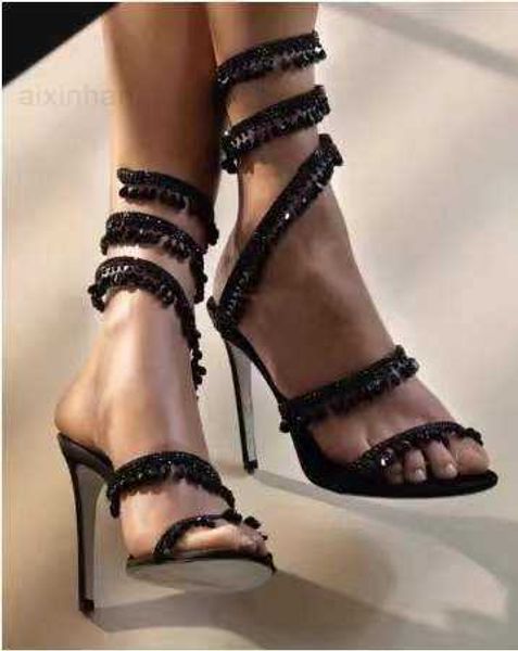 2023 new round head high fish mouth droplet snake wrap large show water diamond slim heel sandals for women, Black
2023 new round head high fish mouth droplet snake wrap large show water diamond slim heel sandals for women, Black
