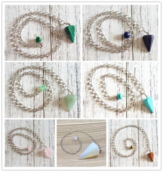 small size reiki healing pendulums natural stones pendant amulet crystal meditation hexagonal pendulum for men women8072144, Silver
small size reiki healing pendulums natural stones pendant amulet crystal meditation hexagonal pendulum for men women8072144, Silver