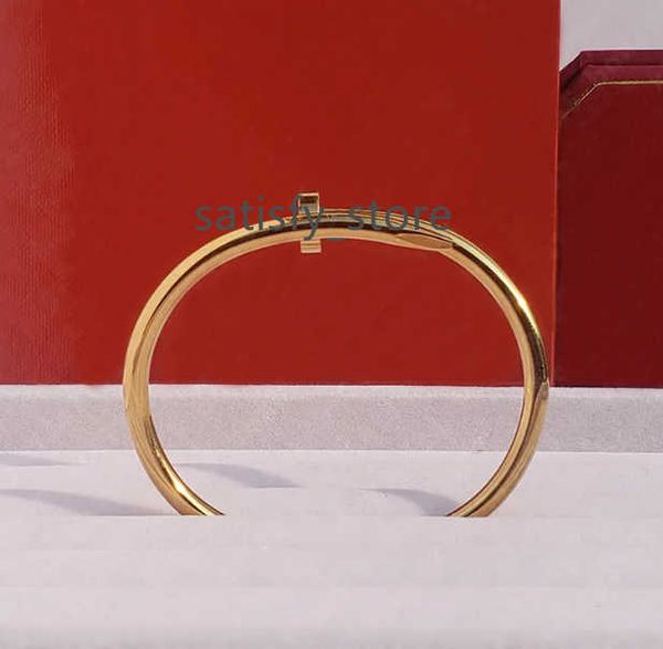 nail bracelet designer bracelets luxury jewelry for women fashion bangle titanium steel alloy gold-plated craft never fade not allergic, Black
nail bracelet designer bracelets luxury jewelry for women fashion bangle titanium steel alloy gold-plated craft never fade not allergic, Black