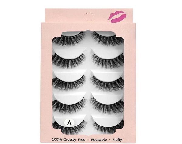 2021 5 pairs multipack faux 3d mink false eyelashes handmade wispy fluffy long natural makeup tools eye2051096
2021 5 pairs multipack faux 3d mink false eyelashes handmade wispy fluffy long natural makeup tools eye2051096