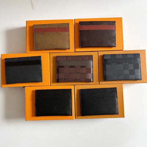 quality genuine leather purse card holder hangbags luxurys designer single wallet men women's holders coin hand painted mini wallets ke, Red;black
quality genuine leather purse card holder hangbags luxurys designer single wallet men women's holders coin hand painted mini wallets ke, Red;black