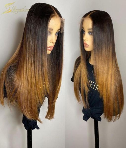 ombre pre plucked closure honey blonde color human hair wigs hd transparent 13x6 lace front wigs for black women brazilian full1605406, Black;brown 
ombre pre plucked closure honey blonde color human hair wigs hd transparent 13x6 lace front wigs for black women brazilian full1605406, Black;brown