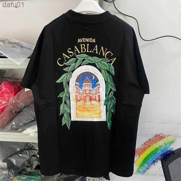 castle print casablanca t shirt men women oversized t-shirt tees l230520, White;black
castle print casablanca t shirt men women oversized t-shirt tees l230520, White;black