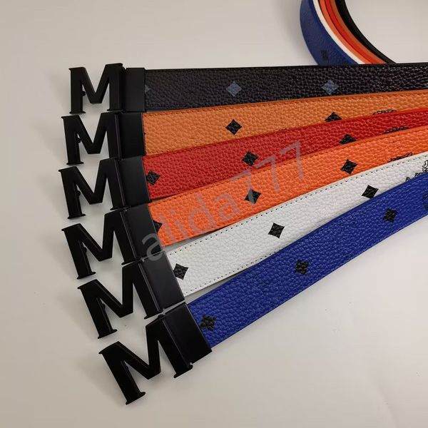 men designers belts classic fashion casual letter smooth m buckle womens mens leather belt width 3.8cm 105-125cm 18 color, Black;brown 
men designers belts classic fashion casual letter smooth m buckle womens mens leather belt width 3.8cm 105-125cm 18 color, Black;brown