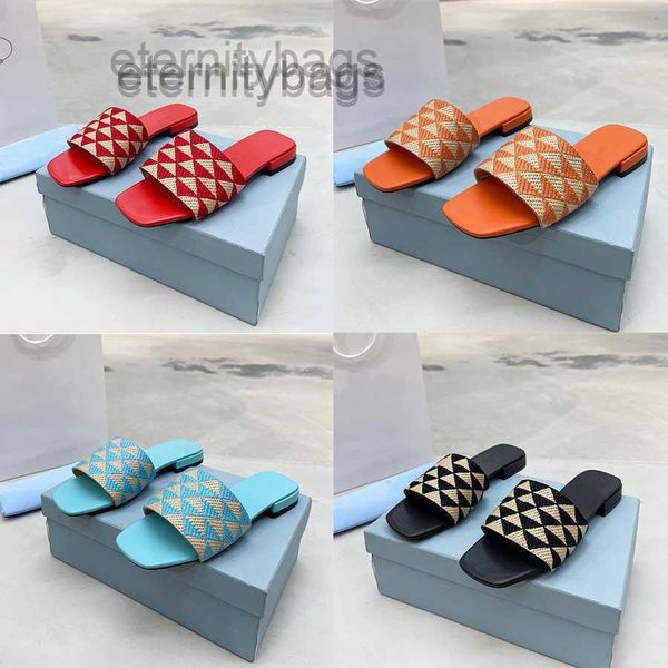 designer prads slippers embroidered fabric slides womens metal flat fashion casual slipper luxury plaid outdoor scuffs size 35-43, Black
designer prads slippers embroidered fabric slides womens metal flat fashion casual slipper luxury plaid outdoor scuffs size 35-43, Black