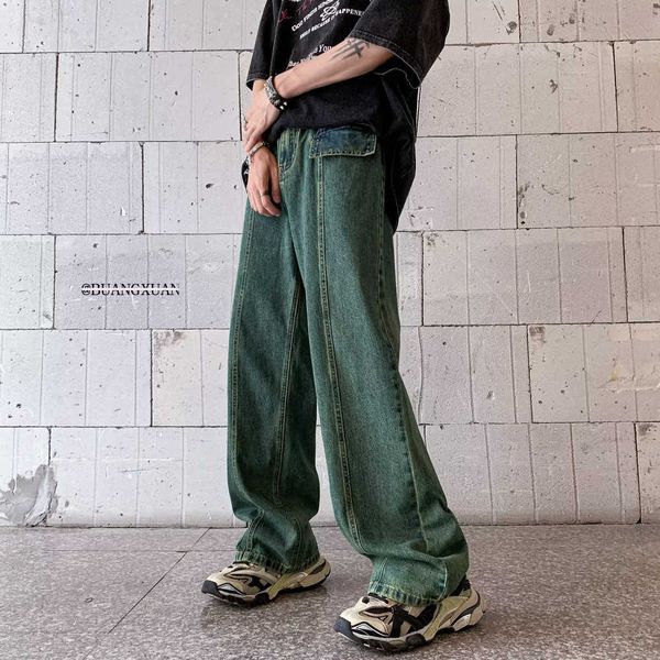 hipster jeans 2023 new youth 100 match men's personality fashion straight leg high street pants, Blue
hipster jeans 2023 new youth 100 match men's personality fashion straight leg high street pants, Blue