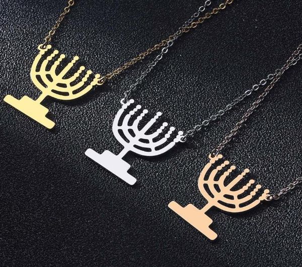 pendant necklaces jewish menorah tattoo amulet men women necklace faith shabbat stainless steel couple gift gold collar choker jud5465260, Silver
pendant necklaces jewish menorah tattoo amulet men women necklace faith shabbat stainless steel couple gift gold collar choker jud5465260, Silver