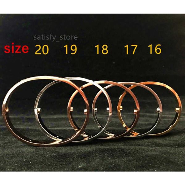 stainless steel love bracelets silver rose gold bangles women men titanium bangle screw screwdriver bracelet couple jewelry with dust bag fa, Black
stainless steel love bracelets silver rose gold bangles women men titanium bangle screw screwdriver bracelet couple jewelry with dust bag fa, Black