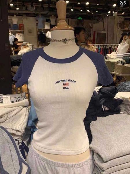 vintage flag embroidery t-shirts women streetwear o neck short sleeve patchwork y2k woman summer casual chic slim crop l230522, White
vintage flag embroidery t-shirts women streetwear o neck short sleeve patchwork y2k woman summer casual chic slim crop l230522, White