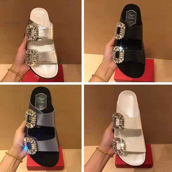 rv transparent thick soled women's summer wear flat bottomed 2021 new fashion net red cool water drill going out slippers, Black
rv transparent thick soled women's summer wear flat bottomed 2021 new fashion net red cool water drill going out slippers, Black