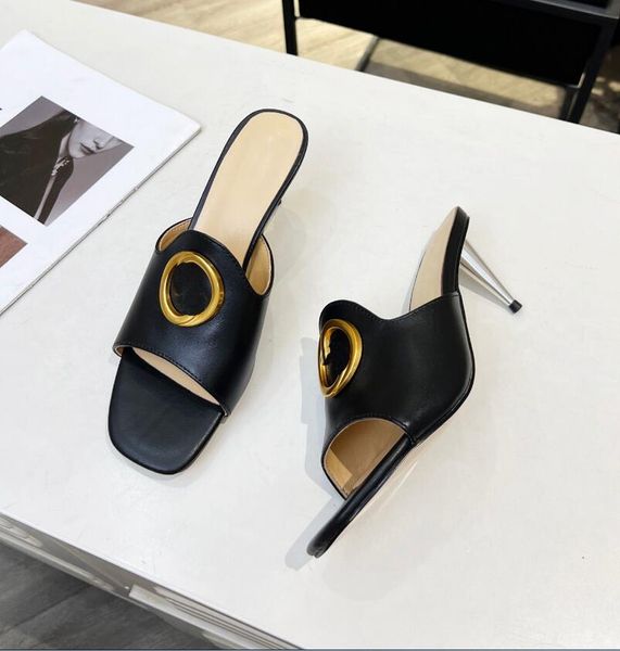 classic blondie slide slippers women round interlocking g gold toned hardware leather sole flat mule buckle wedge beach sandals size 35-42, Black
classic blondie slide slippers women round interlocking g gold toned hardware leather sole flat mule buckle wedge beach sandals size 35-42, Black