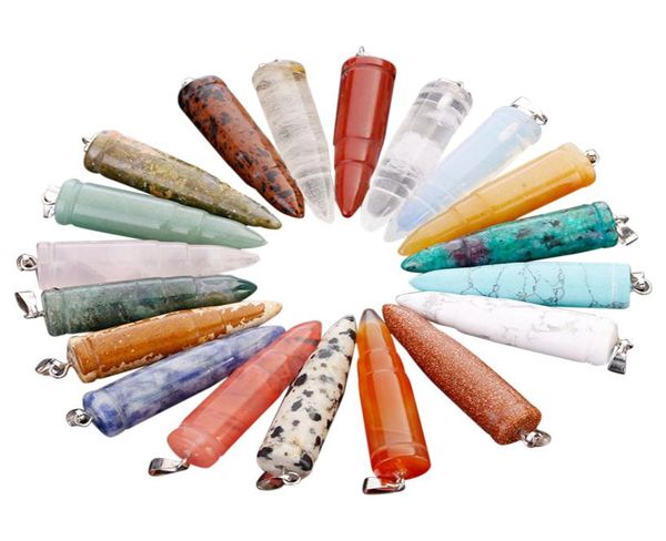 fubaoying fashion bullet pendant natural crystal agate quartz stone water drop pendant boys and girls birthday holiday gifts 1178935, Silver
fubaoying fashion bullet pendant natural crystal agate quartz stone water drop pendant boys and girls birthday holiday gifts 1178935, Silver