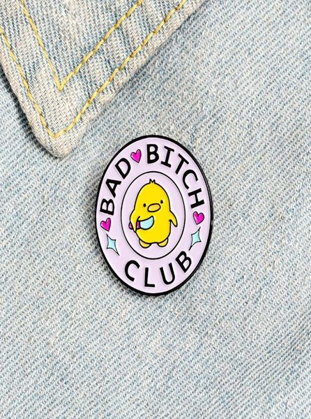 bad club round cartoon brooches small yellow duck paint enamel pins alloy brooch for women funny denim shirt badge jewelry gift cl9375633, Gray
bad club round cartoon brooches small yellow duck paint enamel pins alloy brooch for women funny denim shirt badge jewelry gift cl9375633, Gray
