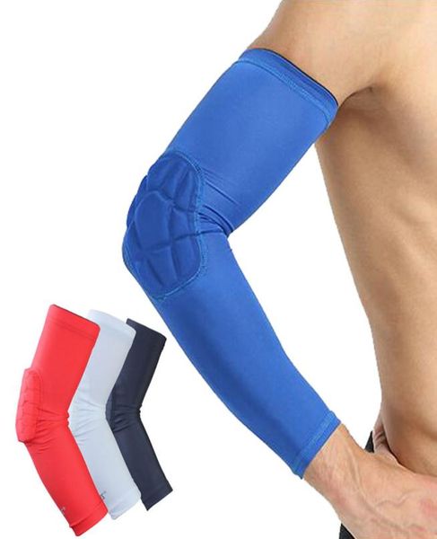 1 pair sport basketball volleyball arm sleeve breathable football safety sport elbow pads honeycomb protect armguard whole 5409516, Black;gray
1 pair sport basketball volleyball arm sleeve breathable football safety sport elbow pads honeycomb protect armguard whole 5409516, Black;gray