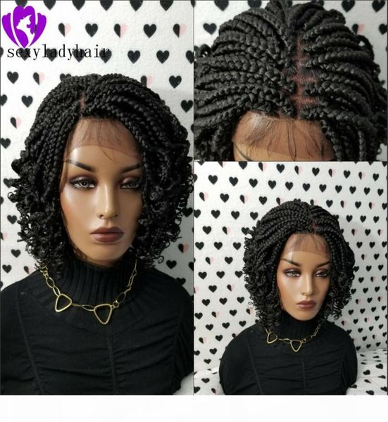 200density full short braided wigs box braids wigs for black women lace front braid wig curly 14inch black brown with body hair3471890
200density full short braided wigs box braids wigs for black women lace front braid wig curly 14inch black brown with body hair3471890