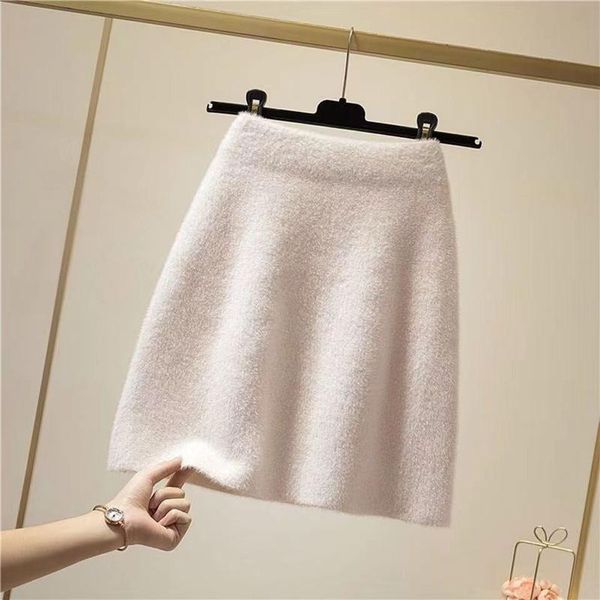 dresses new winter slim sable knitting mink cashmere skirt warm short skirt fashion korea e girl solid color mink fur soft miniskirt, White;black
dresses new winter slim sable knitting mink cashmere skirt warm short skirt fashion korea e girl solid color mink fur soft miniskirt, White;black