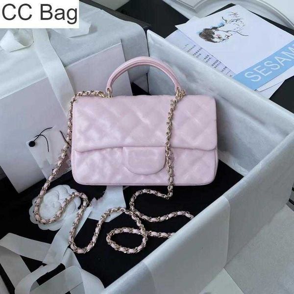 cc bag 9a 9a ladies crossbody bag designer luxury light gold mini handbag classic fashion leather name brand 20cm lingge flap bag multicolor, White
cc bag 9a 9a ladies crossbody bag designer luxury light gold mini handbag classic fashion leather name brand 20cm lingge flap bag multicolor, White