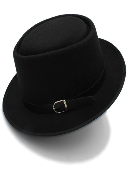 pork pie hat for women men with fashion leather for dad wool flat fedora for lady gambler trilby hat size 58cm4552954, Blue;gray
pork pie hat for women men with fashion leather for dad wool flat fedora for lady gambler trilby hat size 58cm4552954, Blue;gray