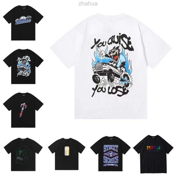 men's designer new t-shirt letter driving dogs print tee women's trendy loose t-shirt trapstar brand high street short sleeve asi, White;black
men's designer new t-shirt letter driving dogs print tee women's trendy loose t-shirt trapstar brand high street short sleeve asi, White;black