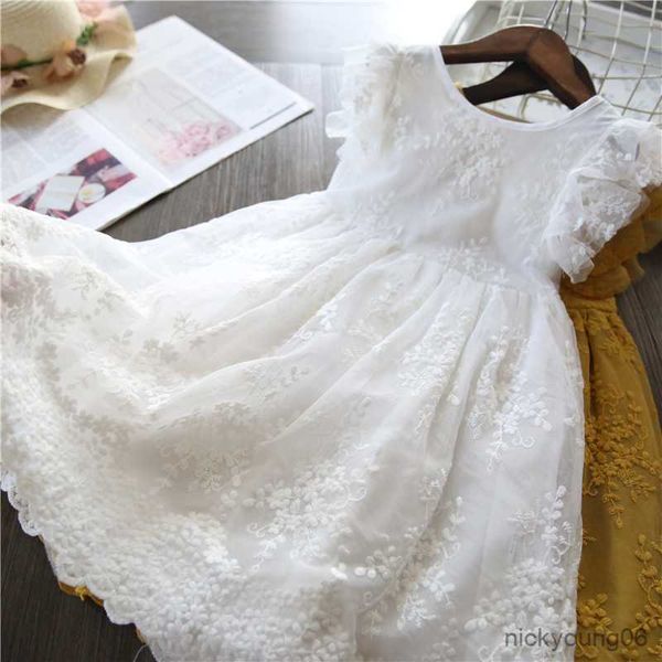 girl's dresses white summer dress for girls short sleeve kids birthday princess costume wedding flower 3-8 r230607, Red;yellow
girl's dresses white summer dress for girls short sleeve kids birthday princess costume wedding flower 3-8 r230607, Red;yellow