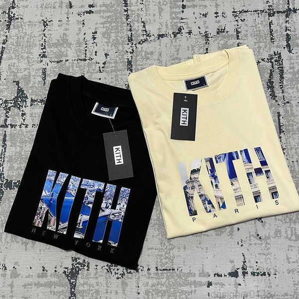 23ss kith big paris landmark tee men women loose cotton black apricot white short sleeve high street kith t-shirt, White;black
23ss kith big paris landmark tee men women loose cotton black apricot white short sleeve high street kith t-shirt, White;black