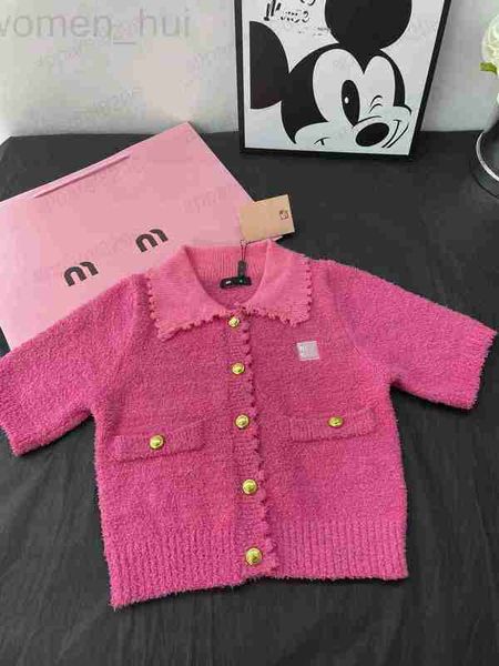 women's sweaters designer 2023 women designer luxury fashion patch letter gold button decorative lapel knitted short white red pink bla, White;black
women's sweaters designer 2023 women designer luxury fashion patch letter gold button decorative lapel knitted short white red pink bla, White;black