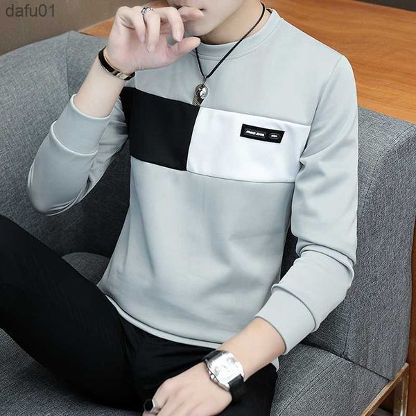 2022 new men t shirt casual long sleeve men's basic tees stretch t shirt mens clothing chemise homme l230520, White;black
2022 new men t shirt casual long sleeve men's basic tees stretch t shirt mens clothing chemise homme l230520, White;black