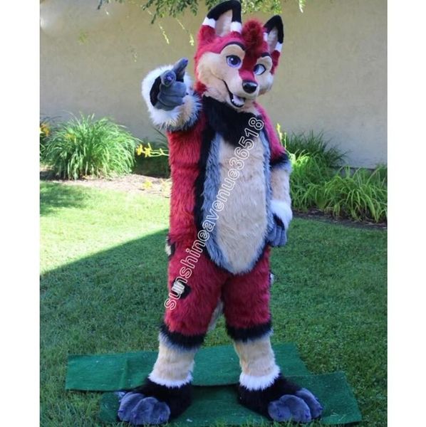 grey hukdog fursuit mascot costume cartoon anime theme character carnival adults size christmas birthday party outdoor outfit suit, Red;yellow
grey hukdog fursuit mascot costume cartoon anime theme character carnival adults size christmas birthday party outdoor outfit suit, Red;yellow