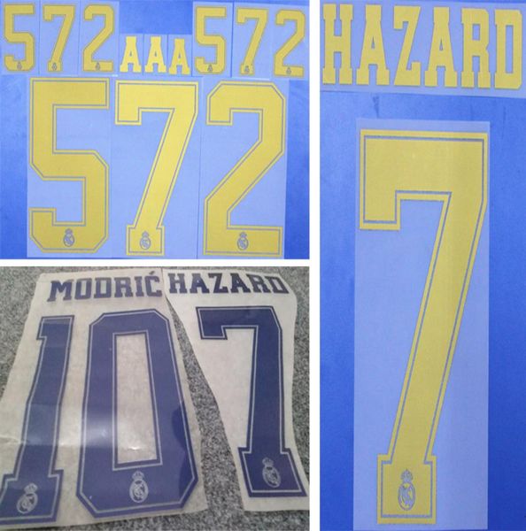 2019 2020 real madrid gold stamping soccer namesets hazard modric plastic printing letters impressed soccer player039s prin5580147
2019 2020 real madrid gold stamping soccer namesets hazard modric plastic printing letters impressed soccer player039s prin5580147