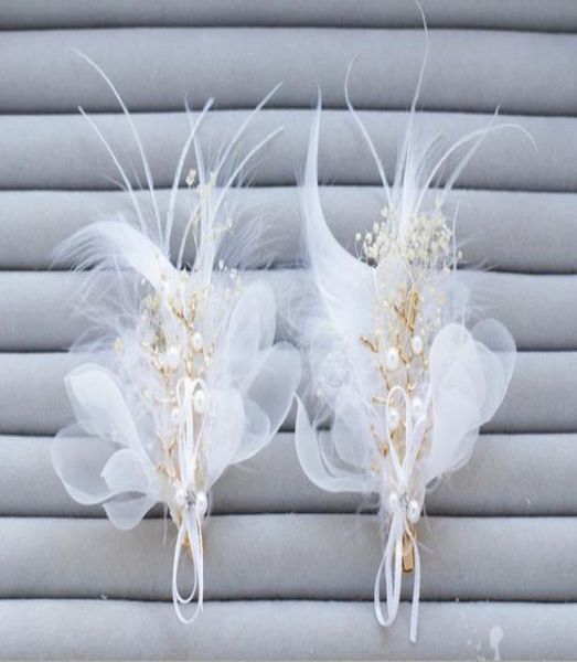 bridal wedding accessories feather silk head flower pin bridal flower headwear8137707, Silver
bridal wedding accessories feather silk head flower pin bridal flower headwear8137707, Silver