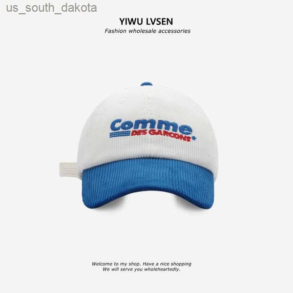 big waist color block letter embroidery corduroy hat autumn winter vintage baseball hat duck tongue hat l230523, Blue;gray
big waist color block letter embroidery corduroy hat autumn winter vintage baseball hat duck tongue hat l230523, Blue;gray