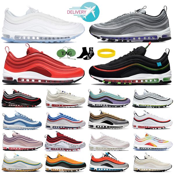 men 97 casual shoes 97s og reflective shoe white ice purple bullet first use blood orange pale pink future tie dye chicago sneakers women de, Black
men 97 casual shoes 97s og reflective shoe white ice purple bullet first use blood orange pale pink future tie dye chicago sneakers women de, Black