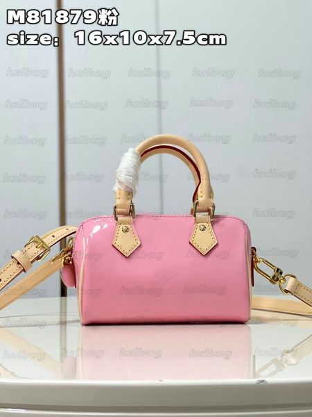 valentine's day nano speedy pink patent leather m81879 shoulder bag mini handbag monograms vernis crossbody glossy effect vintage handl
valentine's day nano speedy pink patent leather m81879 shoulder bag mini handbag monograms vernis crossbody glossy effect vintage handl