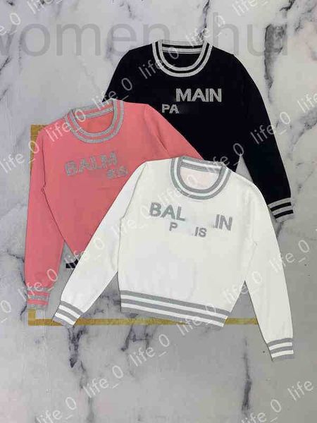 women's sweaters designer fashion womens knit luxury letter print long sleeve clothes woman designer sweater, White;black
women's sweaters designer fashion womens knit luxury letter print long sleeve clothes woman designer sweater, White;black