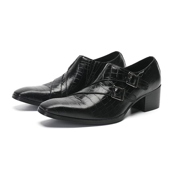 luxury handmade mens shoes formal business shoes leather buckle decoration black leather dress shoes for men, 38-47
luxury handmade mens shoes formal business shoes leather buckle decoration black leather dress shoes for men, 38-47
