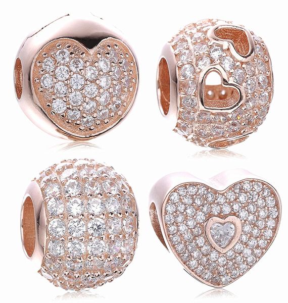wholesale original 925 sterling silver bead charm with rose gold plated & clear cubic zircon fit bracelet 782784, Black
wholesale original 925 sterling silver bead charm with rose gold plated & clear cubic zircon fit bracelet 782784, Black