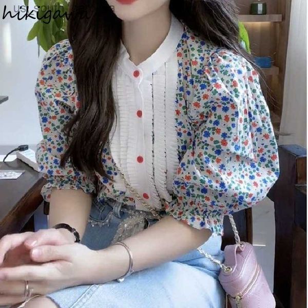 vintage blouse women o-neck puff sleeve shirt fashion clothes floral shirts 2023 blusas de mujer summer blouses korean l230522, White
vintage blouse women o-neck puff sleeve shirt fashion clothes floral shirts 2023 blusas de mujer summer blouses korean l230522, White