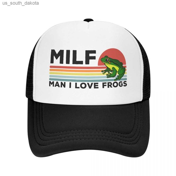 personalized milf man i love frogs baseball cap women men adjustable lgbt gay pride trucker hat streetwear snapback caps l230523, Blue;gray
personalized milf man i love frogs baseball cap women men adjustable lgbt gay pride trucker hat streetwear snapback caps l230523, Blue;gray
