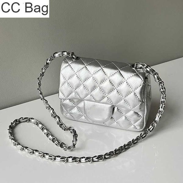 cc bag 9a womens designer lambskin cf square bags classic mini flap quilted purse silver metal hardware matelasse chain crossbody shoulder h, White
cc bag 9a womens designer lambskin cf square bags classic mini flap quilted purse silver metal hardware matelasse chain crossbody shoulder h, White