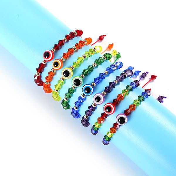 turkish evil eye bracelet hand woven crystal bead blue red eye lucky bracelet friendship jewelry, Golden;silver
turkish evil eye bracelet hand woven crystal bead blue red eye lucky bracelet friendship jewelry, Golden;silver