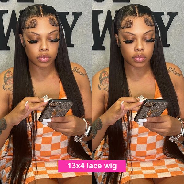 glueless straight lace front human hair wigs remy brazilian 13x4 transparent straight lace frontal wig for women, Black;brown
glueless straight lace front human hair wigs remy brazilian 13x4 transparent straight lace frontal wig for women, Black;brown