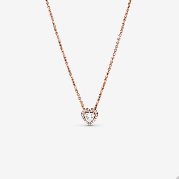 rose gold elevated heart necklace for pandora crystal diamond wedding jewelry designer necklaces for women girls gold love necklace with ori, Silver
rose gold elevated heart necklace for pandora crystal diamond wedding jewelry designer necklaces for women girls gold love necklace with ori, Silver