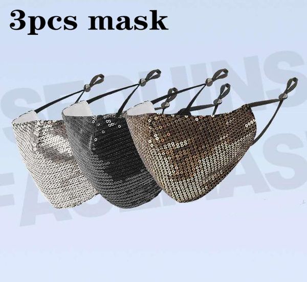 sequin mask mouth cover face rainbow pattern facial fashion cool mask 3pcs masks with 30 filters for adult2745607, Silver
sequin mask mouth cover face rainbow pattern facial fashion cool mask 3pcs masks with 30 filters for adult2745607, Silver