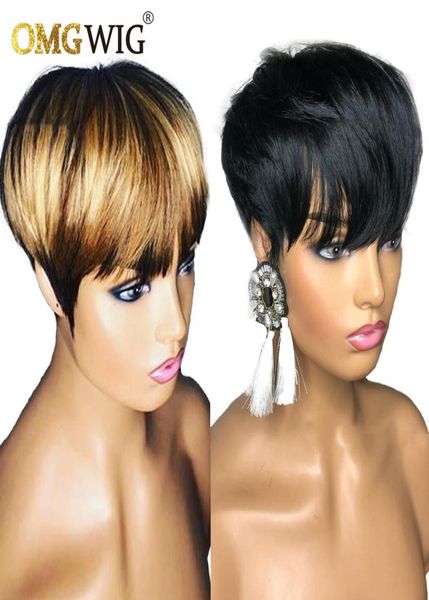 new short pixie cut brazilian remy human hair wigs for women natural black ombre blonde none lace front wigs9037785, Black;brown
new short pixie cut brazilian remy human hair wigs for women natural black ombre blonde none lace front wigs9037785, Black;brown