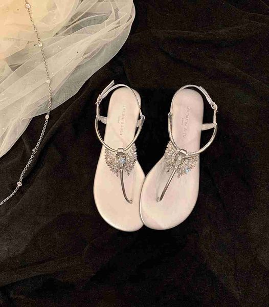 heartbeat liz~rhinestone butterfly toe clip flat bottom buckle strap fashion sandals female summer, Black
heartbeat liz~rhinestone butterfly toe clip flat bottom buckle strap fashion sandals female summer, Black