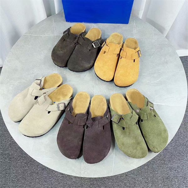 leather men's designer slippers summer designer fashion casual women's sports sandals flat beach shoes bun head buckle soft drag m, Black
leather men's designer slippers summer designer fashion casual women's sports sandals flat beach shoes bun head buckle soft drag m, Black