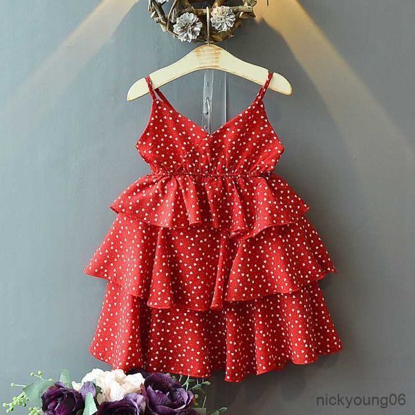 girl's dresses new summer girls' dress small love western style net yarn party princess children baby kids girls clothing r230607, Red;yellow
girl's dresses new summer girls' dress small love western style net yarn party princess children baby kids girls clothing r230607, Red;yellow