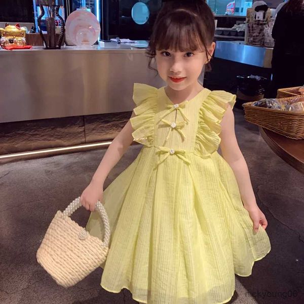 girl's dresses girls summer dress yellow ruffles sleeveless for solid cute princess children girl clothing toddler outfits r230607, Red;yellow
girl's dresses girls summer dress yellow ruffles sleeveless for solid cute princess children girl clothing toddler outfits r230607, Red;yellow