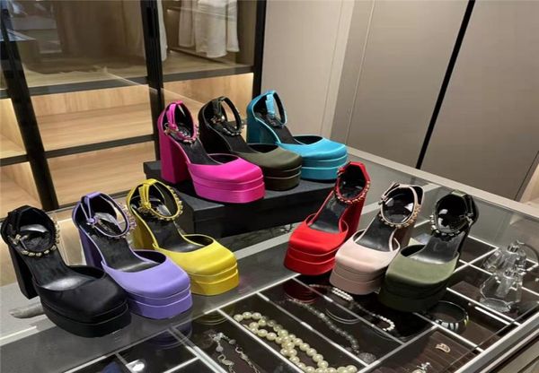 new satin rhinestone ankle crossstied sandals pumps woman square toe super heels ladies dress shoes high platform party shoes wom5210987, Black
new satin rhinestone ankle crossstied sandals pumps woman square toe super heels ladies dress shoes high platform party shoes wom5210987, Black